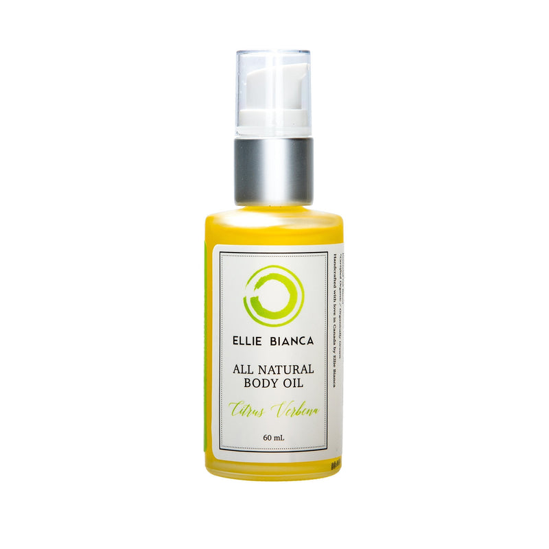 Ellie Bianca Citrus Verbena Luxury Oil | Brighten and Invigorate | Luxury Oil for Hands, Feet, Cuticles and All Over | Lemon Verbena with Lavender Essential Oils - BeesActive Australia