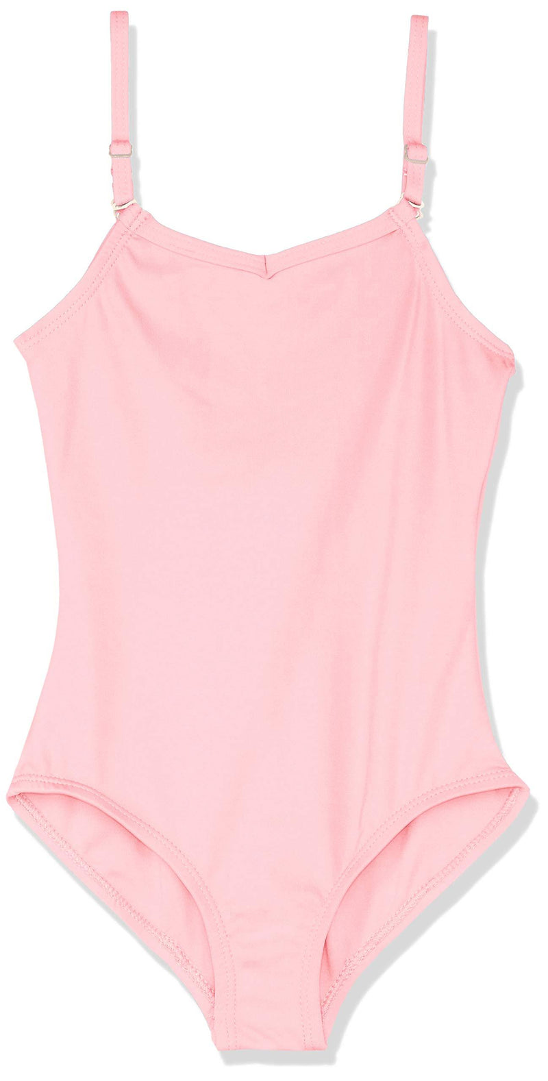 [AUSTRALIA] - Capezio Girls' Team Basic Camisole Leotard W/Adjustable Straps X-Large Pink 