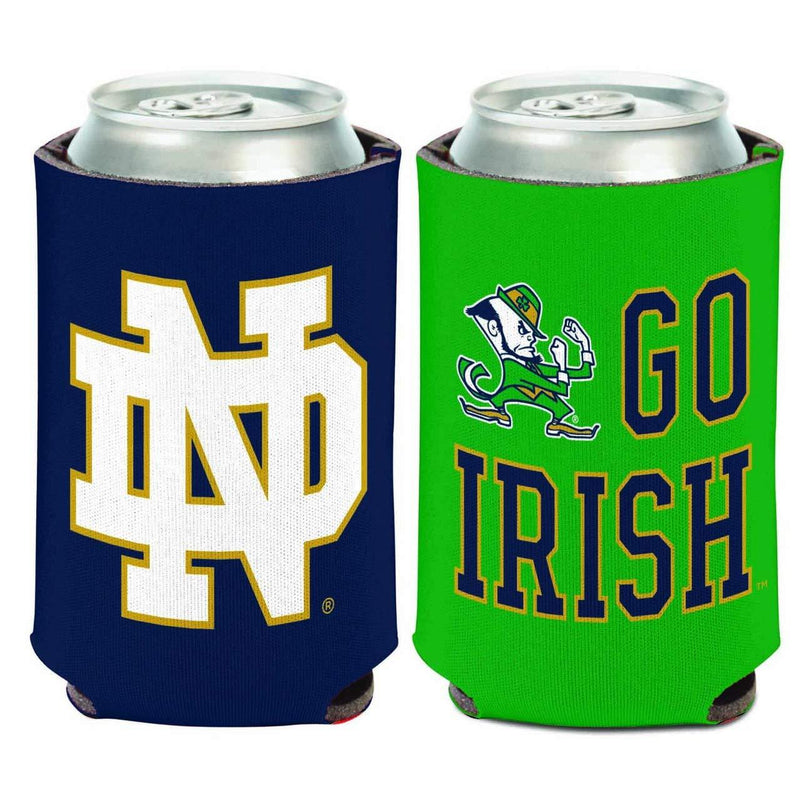 WinCraft NCAA Notre Dame Fighting Irish 1 Pack 12 oz. 2-Sided Can Cooler - BeesActive Australia