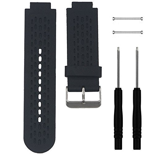 Band for Garmin Approach S2 / S4, Soft Silicone Replacement Watch Band Strap for Garmin Approach S2 / S4 Black - BeesActive Australia