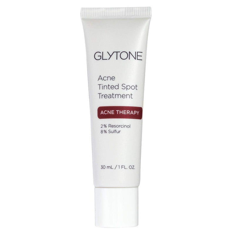 Glytone Acne Tinted Spot Treatment with 8% Sulfur, 2% Resorcinol, Tinted Cream Formula to Conceal Blemishes, Oil-Free, Non-Comedogenic, 1 oz. - BeesActive Australia