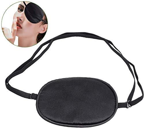 Pure Silk Eye Patch For Adults, Amblyopia Obscure Astigmatism Training Strabismus Correction Black - BeesActive Australia