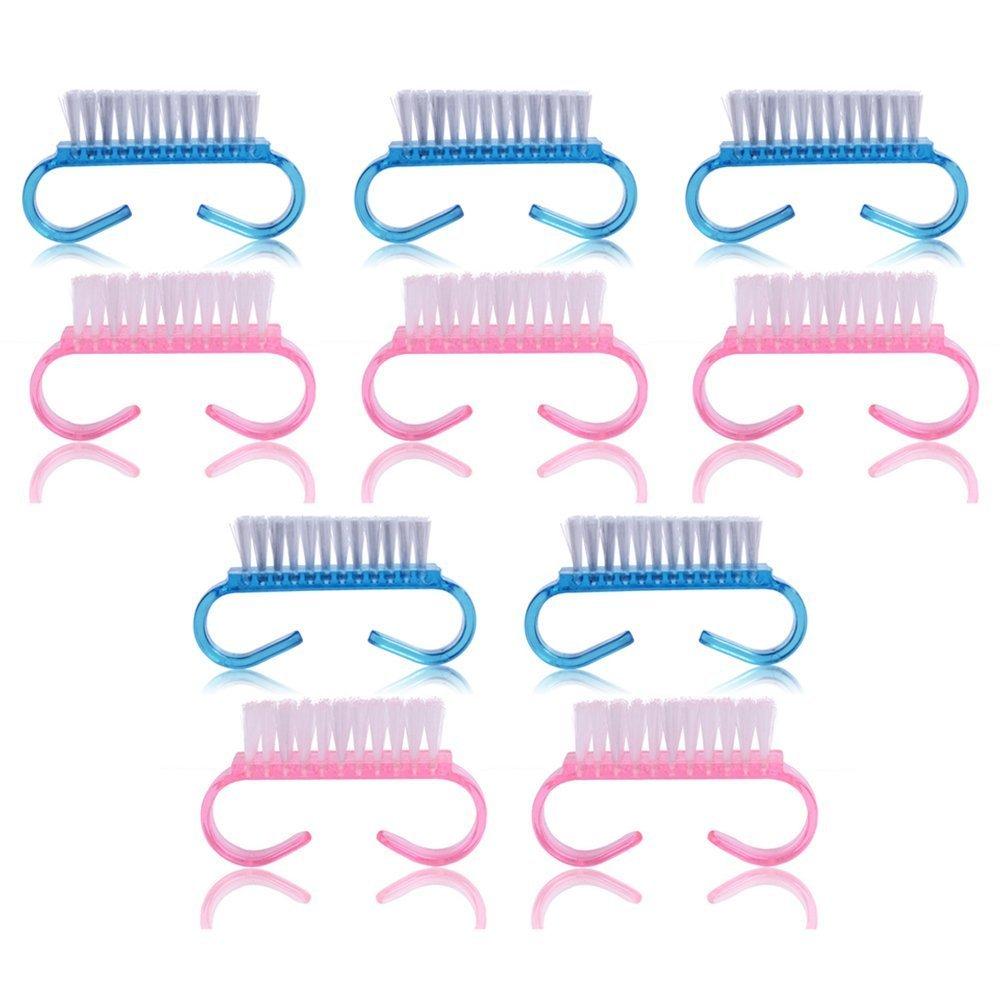 Pro Mini Scrub Brush Multipurpose (5 Pink + 5 Blue) 5 Pink + 5 Blue - BeesActive Australia