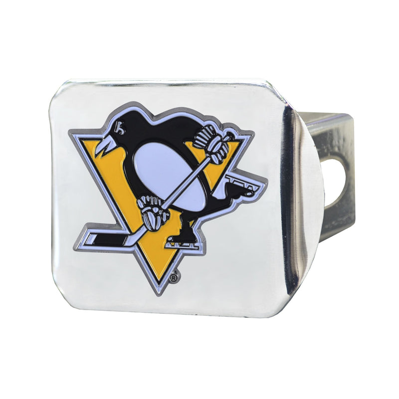 FANMATS NHL Pittsburgh Penguins NHL - Pittsburgh Penguinscolor Hitch - Chrome, Team Color, One Size - BeesActive Australia