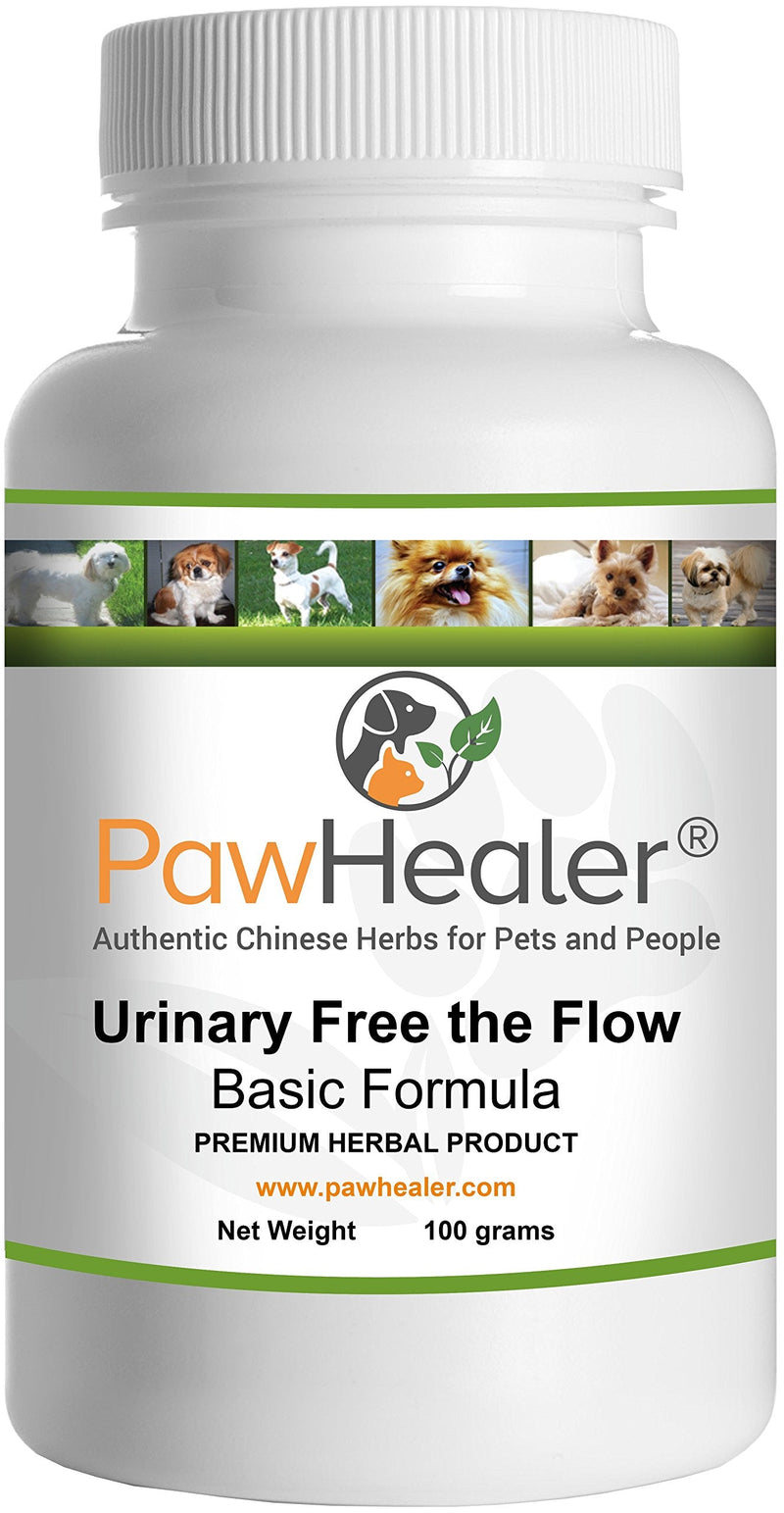 Urinary Free The Flow-Basic 100 Grams - Bladder Stones Dogs - Natural Remedy Stone Prevention in Dogs - 100 Grams-Herbal Powder - Mix into Food… - BeesActive Australia