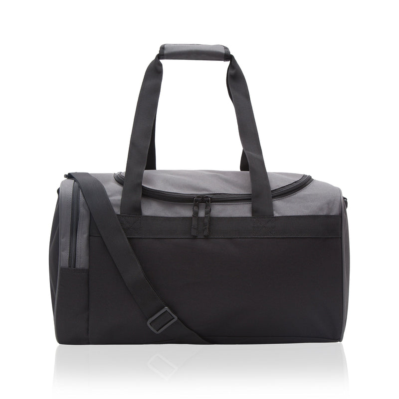 Jetstream Heavy Duty Multi Pocket Large Sports Gym Equipment Travel Duffel Bag with 2 Pockets (20 Inch, Grey) 20IN Classic 20" Grey - BeesActive Australia
