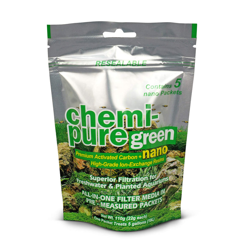 Boyd Enterprises CPGNnano5 Chemi-Pure Green Nano 5 Pack Aquarium Filtration 110 G - BeesActive Australia