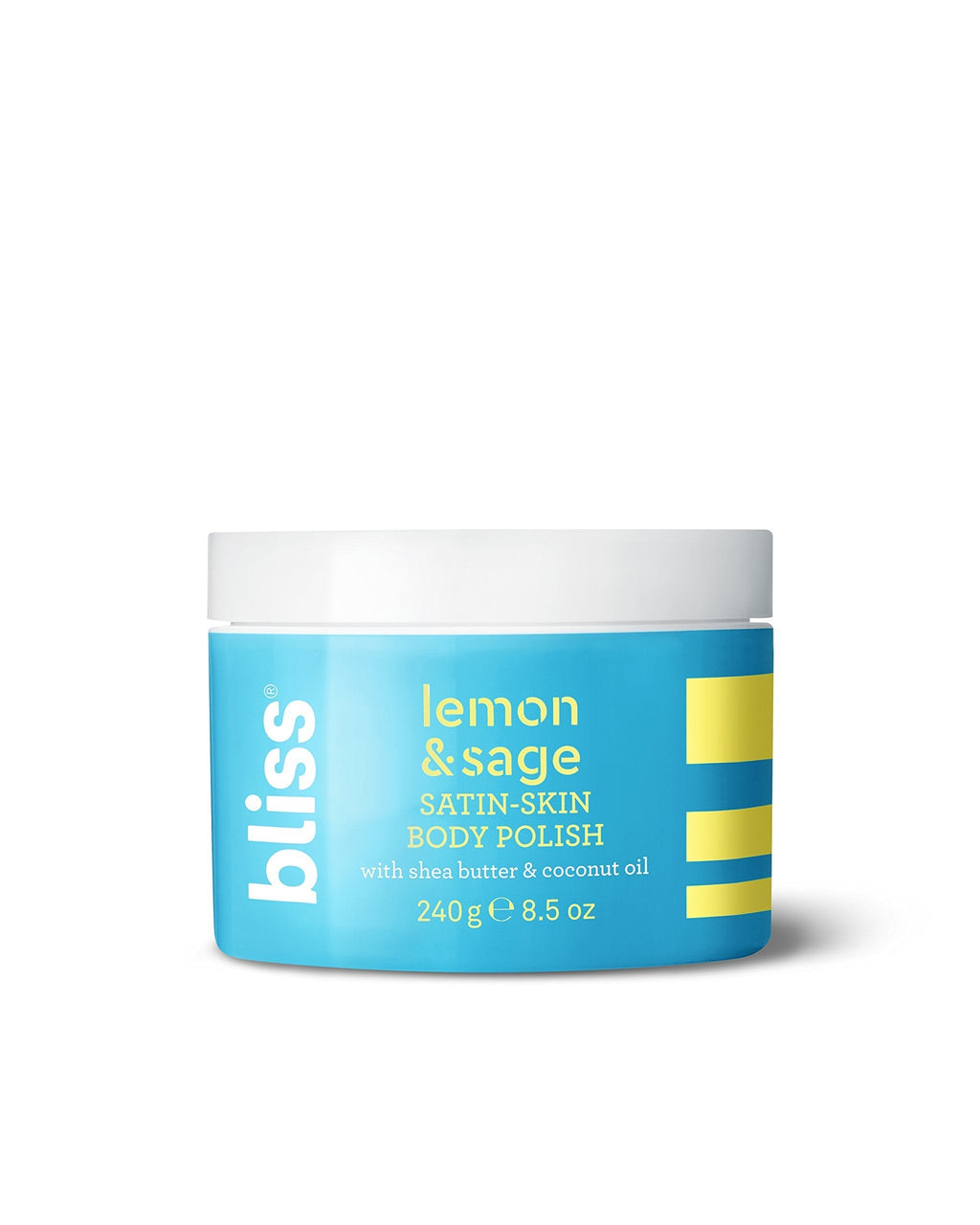 Bliss - Lemon & Sage Satin Skin Body Polish With Shea Butter & Coconut Oil | Smoothing & Balancing Skincare | All Skin Types | Cruelty Free | Paraben Free | 8.5 fl. oz. 8.5 Fl Oz (Pack of 1) - BeesActive Australia