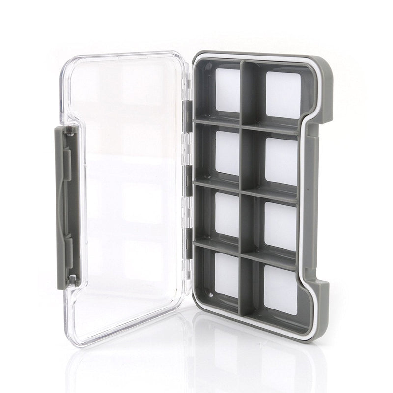 M MAXIMUMCATCH Maxcatch Super Slim Waterproof Fly Fishing Box Easy Grip Foam Multi Magnetic Compartments Lure Tackle Box 8 Compartments--5.4''x 3.7''x 0.6'' - BeesActive Australia