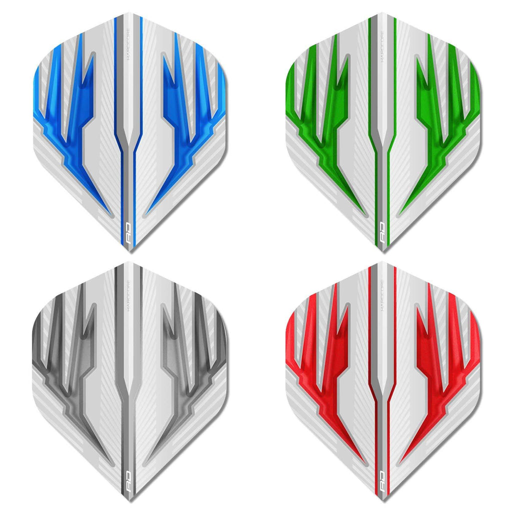 [AUSTRALIA] - Red Dragon Hardcore Selection Pack Extra Thick Standard Dart Flights Light Wings 