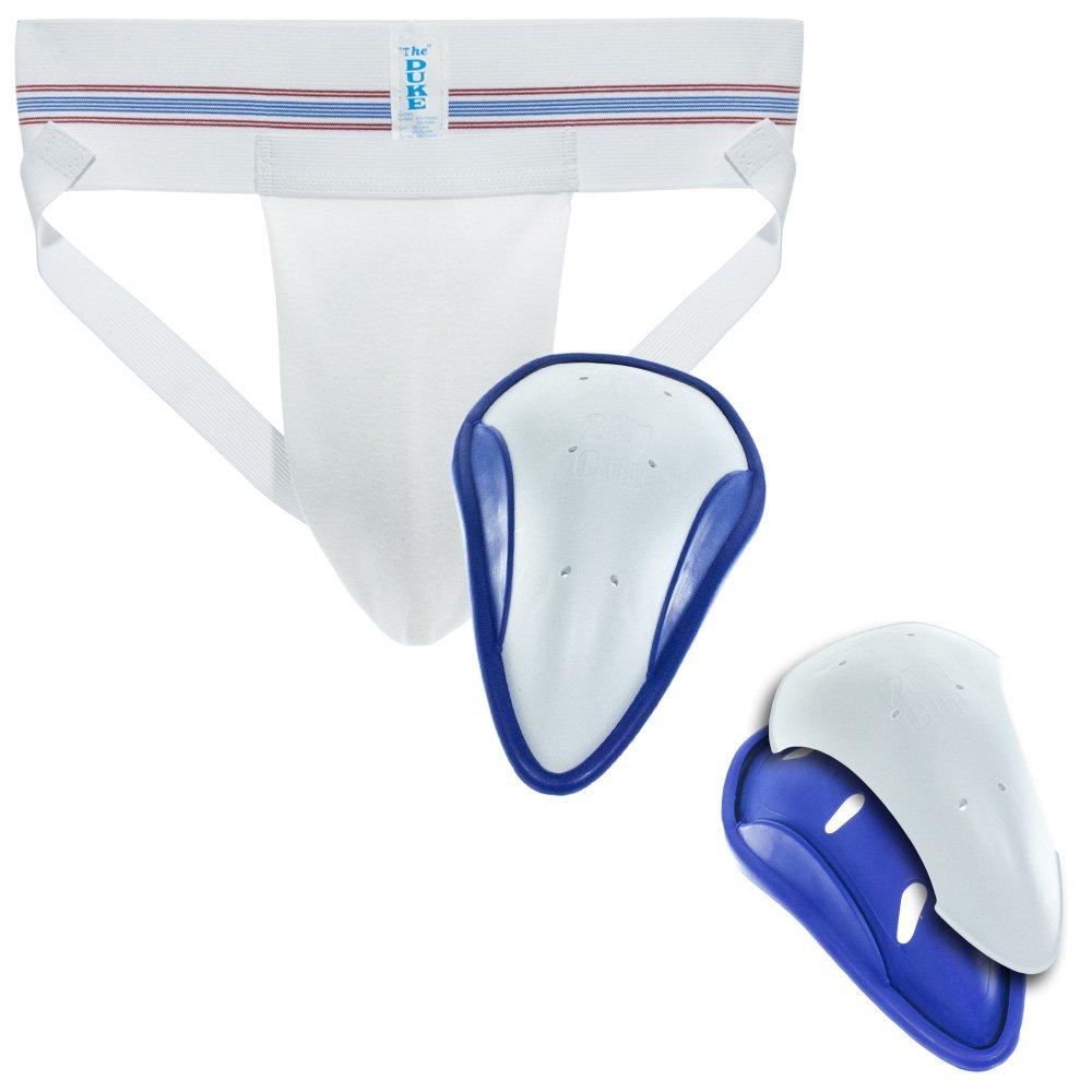 [AUSTRALIA] - Duke Athletic Supporter - White - with 2N1 Cup Included XX-Large (50-56) 