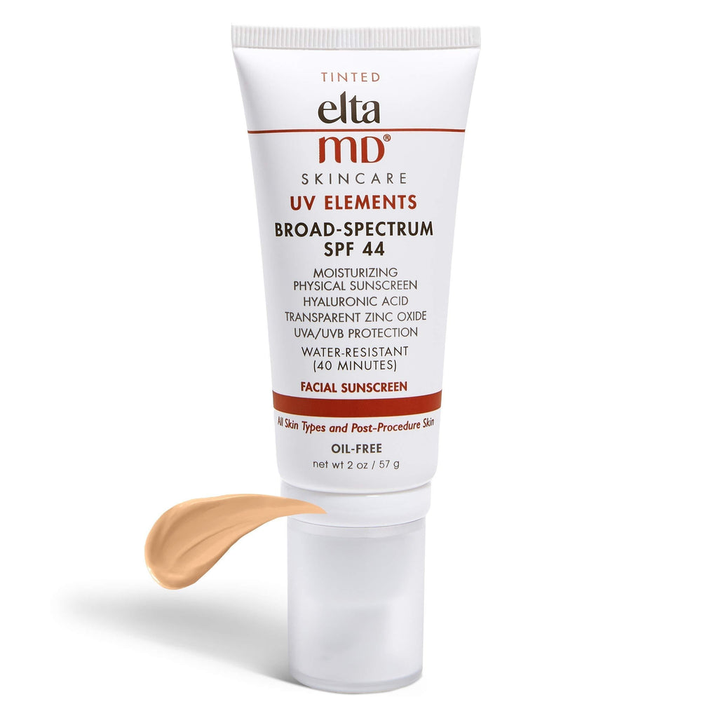 EltaMD UV Elements Tinted Moisturizer with Broad-Spectrum SPF 44, Mineral Face Sunscreen, Water-Resistant, Oil-Free, Face Moisturizer 2.0 oz - BeesActive Australia