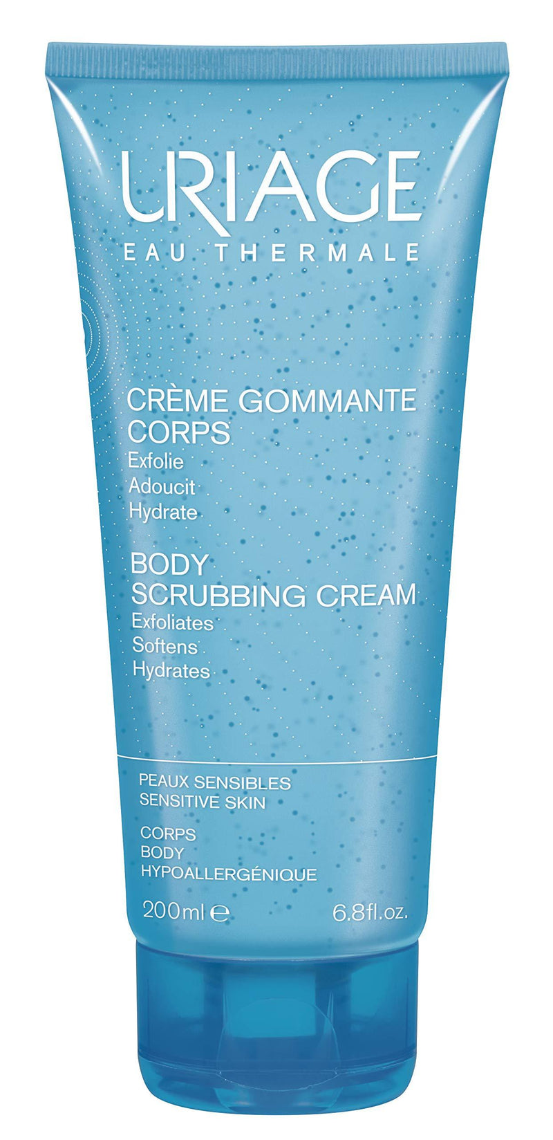 URIAGE Body Scrubbing Cream 6.8 fl.oz. | High-Tolerance Exfoliating Treatment that Effectively Eliminates Dead Skin while Softening and Hydrating | Scrub for All Skin Types, even Dry & Sensitive Ones - BeesActive Australia