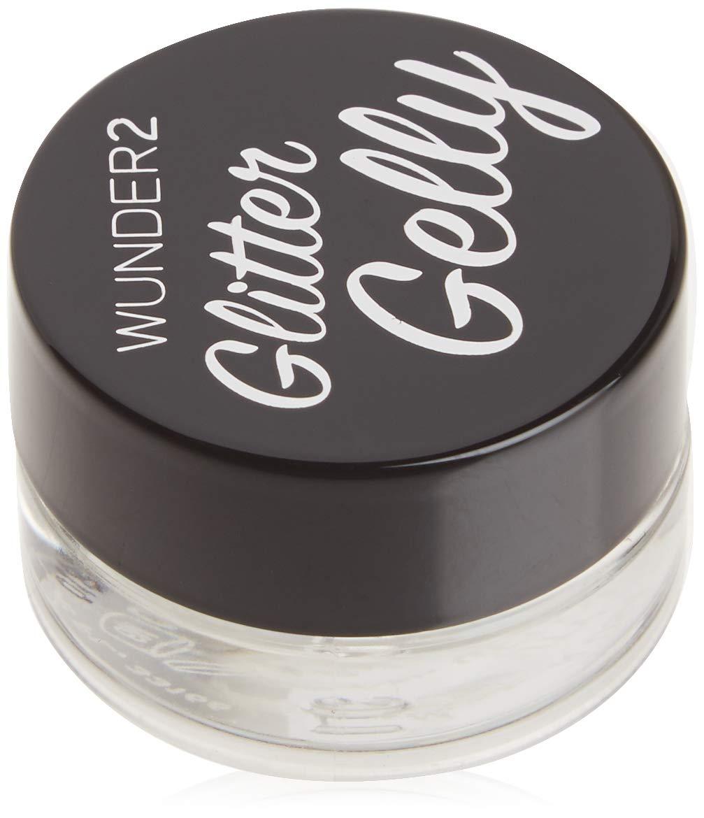 WUNDER2 GLITTER GELLY Long Lasting Glitter Gel - Face, Eye and Body Glitter Makeup, Diamond Color 0.05 Fluid Ounce - BeesActive Australia