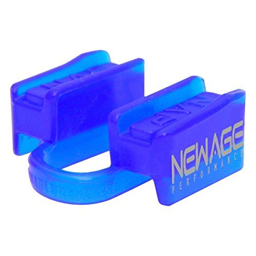 [AUSTRALIA] - New Age Performance 6DS Sports and Fitness Weight-Lifting Mouthpiece - Lower Jaw - No-Contact - Includes Case - Blue 