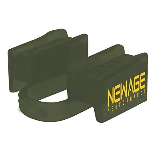 [AUSTRALIA] - New Age Performance 6DS Sports and Fitness Weight-Lifting Mouthpiece - Lower Jaw - No-Contact - Includes Case - Army Green 