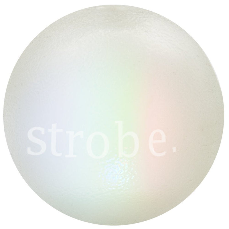 Planet Dog Orbee-Tuff Interactive Ball Dog Toys Strobe (LED Light-up Ball) One-Size Glow in The Dark - BeesActive Australia