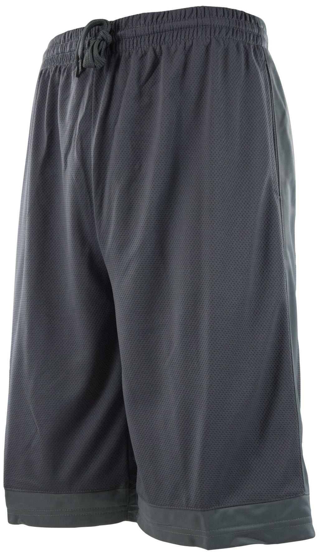 ChoiceApparel Mens Solid Color Basketball Training Shorts with Pockets and Drawstring 1X 309-grey - BeesActive Australia