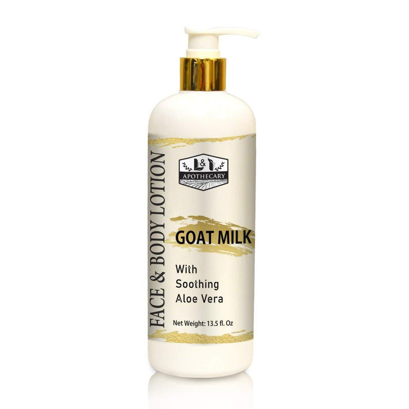 13.5 fl. Oz. Deeply Moisturizing Goat Milk Unscented Lotion, With Shea Butter, Goat Milk & Soothing Aloe, Smooth radiant skin, Moisturizing lotion, Hydrating Lotion, Natural Face Lotion, Milk lotion, Body Milk - BeesActive Australia