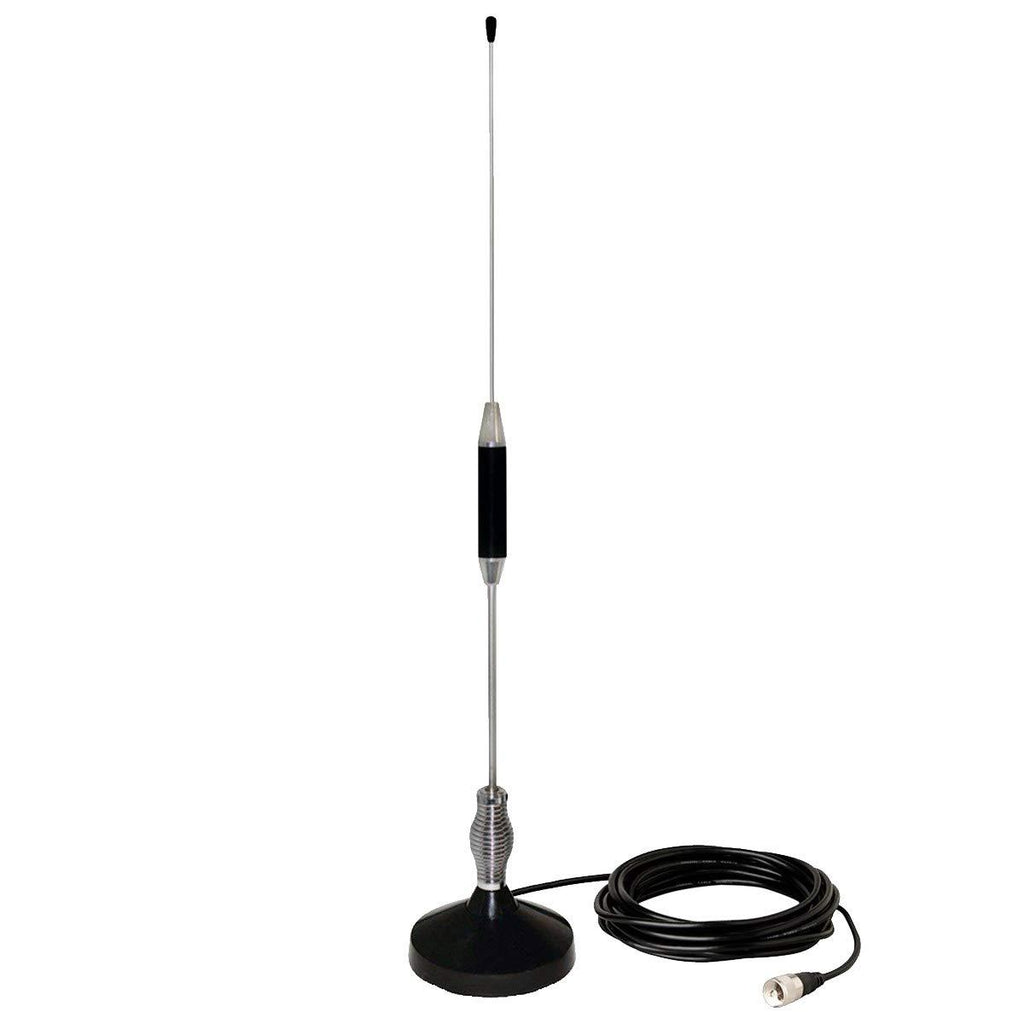 [AUSTRALIA] - CB Antenna 28 inch for CB Radio 27 Mhz,Portable Indoor/Outdoor Antenna Full Kit with Heavy Duty Magnet Mount Mobile/Car Radio Antenna Compatible with President Midland Cobra Uniden Anytone by LUITON 1 pack 