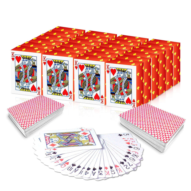 [AUSTRALIA] - Gamie Mini Playing Cards - Pack of 20 Decks - Poker Cards - Miniature 1.5 Inch Card Set - Small Casino Game Cards for Kids, and Adults - Great Novelty Gift, Party Favor for Boys and Girls 
