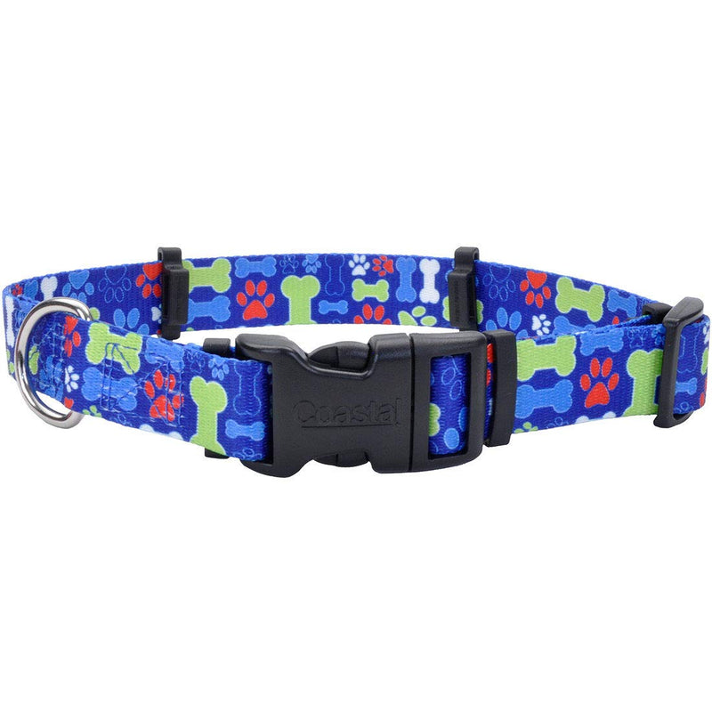 Coastal - Secureaway Flea Collar Protectors 0.625" x 14" Small Multi Bones - BeesActive Australia
