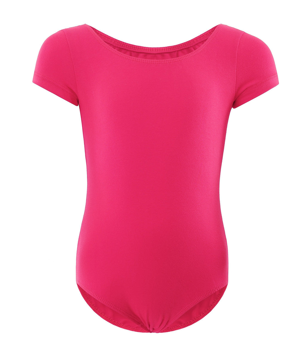 [AUSTRALIA] - WEGETIT Leotards for Girls Ballet Dance Toddler Gymnastics Hot Pink (2-4 Years) 