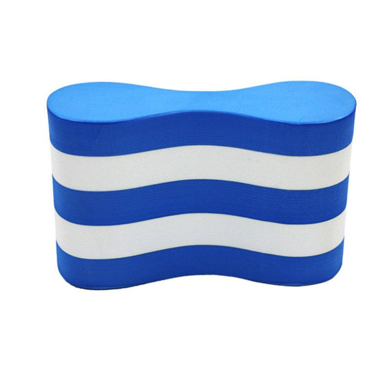 [AUSTRALIA] - Silfrae Foam Pull Buoy Swimming Training Aid Flotation Equipment Black Blue Blue/White 8.7x5.9x3.1inch 