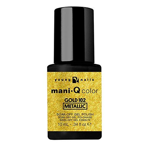 Young Nails Mani-Q Color, Gold - BeesActive Australia