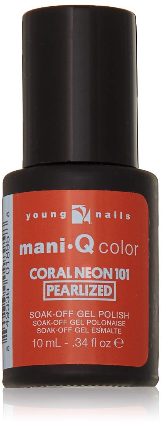 Young Nails Mani-Q Color, Coral Neon 101 - BeesActive Australia