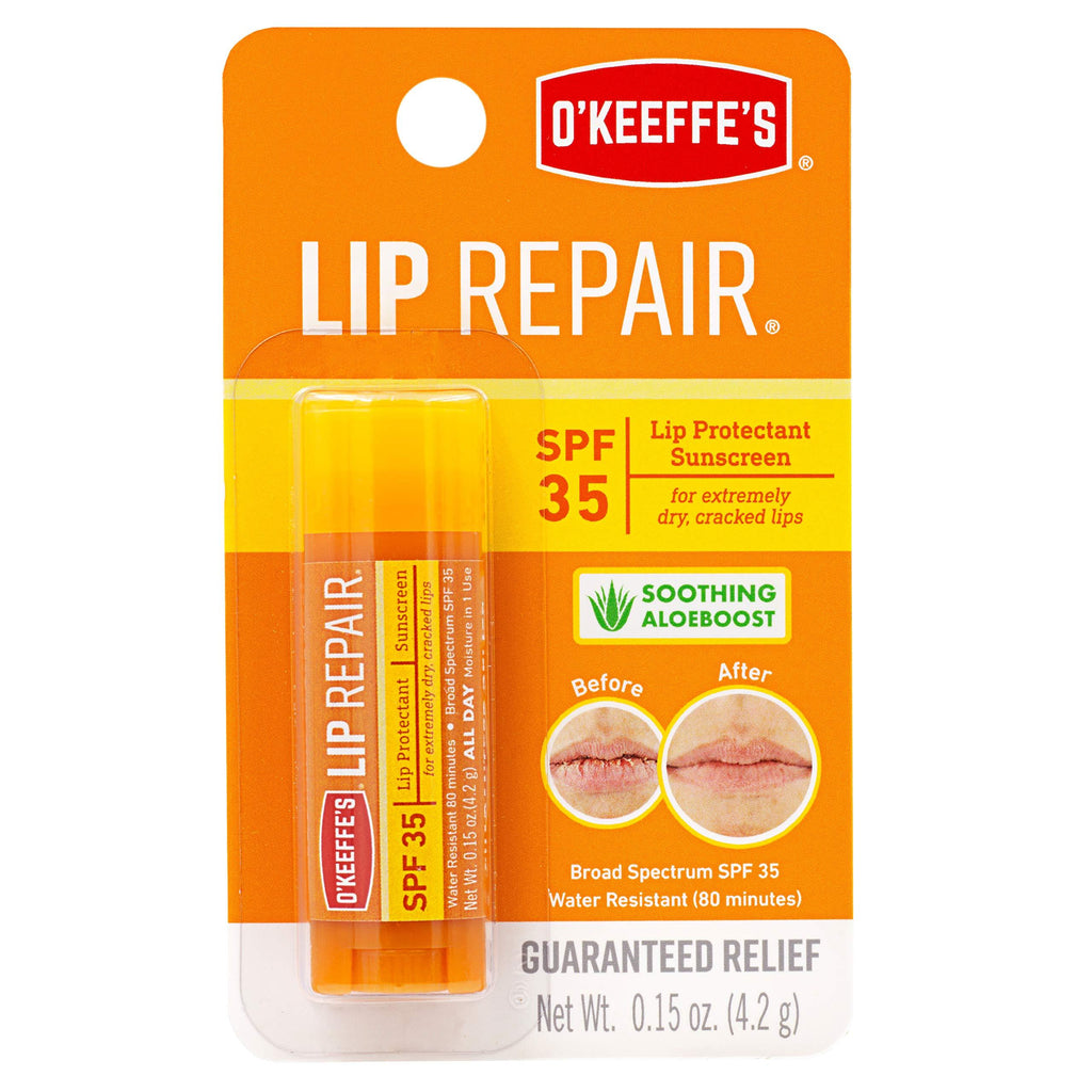 O'Keeffe's Lip Repair SPF 35 Lip Balm 1 - Pack - BeesActive Australia