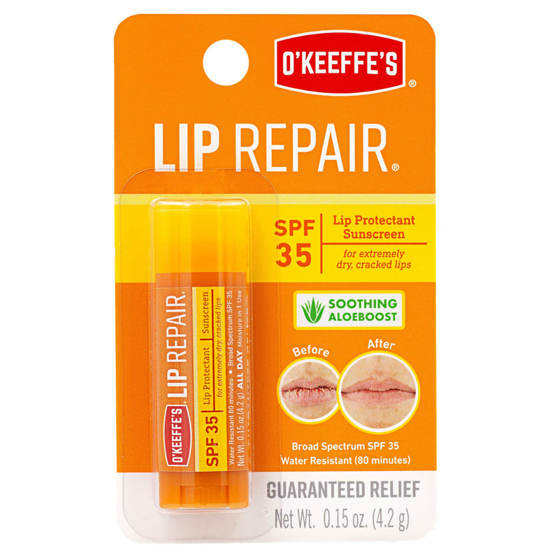 O'Keeffe's Lip Repair SPF 35 Lip Balm 1 - Pack - BeesActive Australia