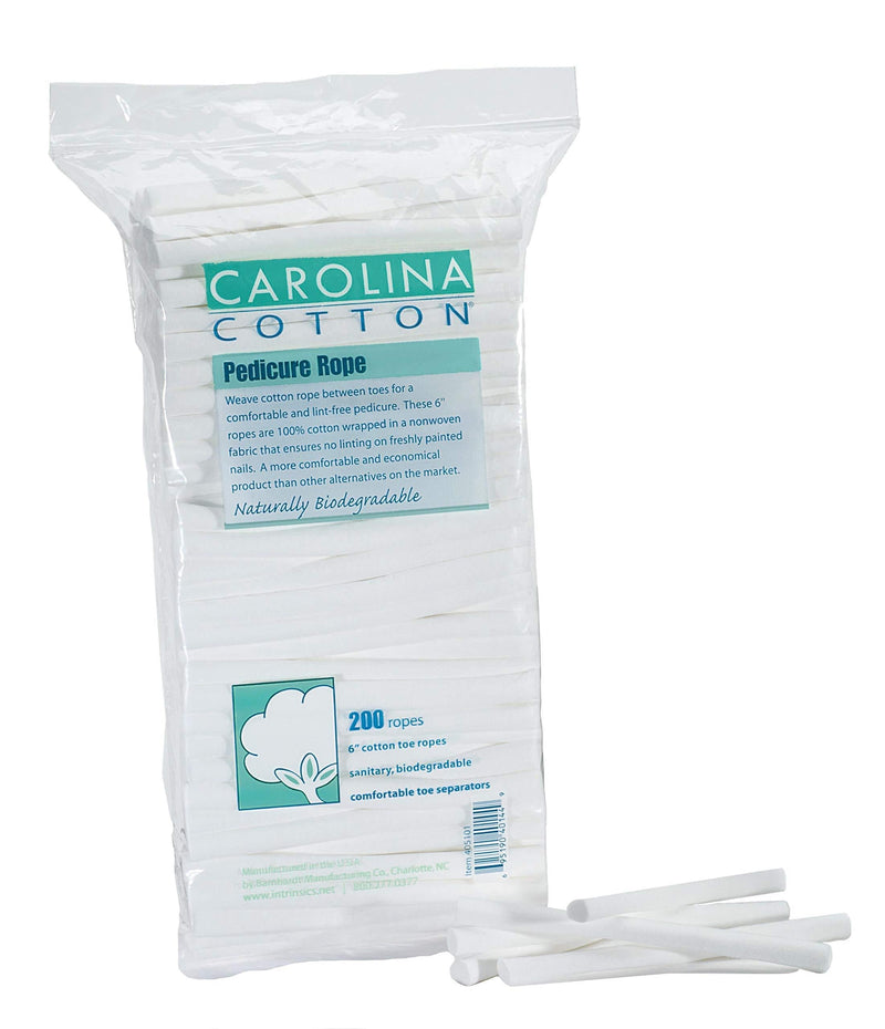 Carolina Pedicure Rope 6" toe separators - 200ct/pk - BeesActive Australia