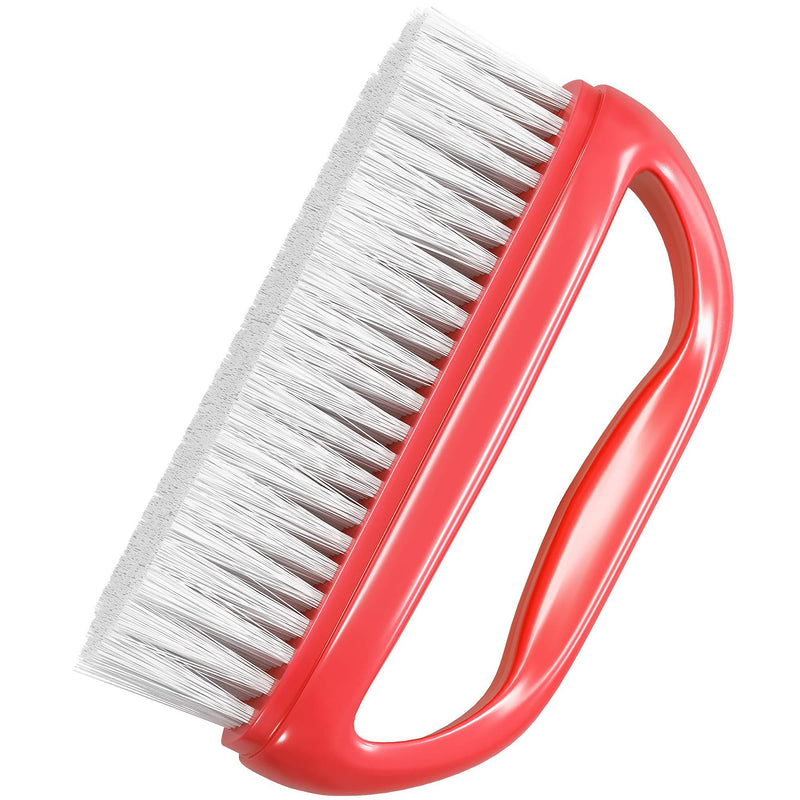 Konex Perfect-Grip Large Hand and Nail Brush 4" X 2-1/4" X 1-1/2" (Red) Red - BeesActive Australia