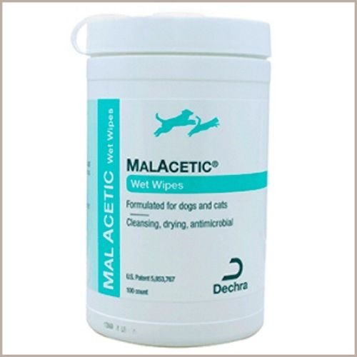 Malacetic Wet Wipes Dry Bath 5" x 7" Wipes 100ct - BeesActive Australia