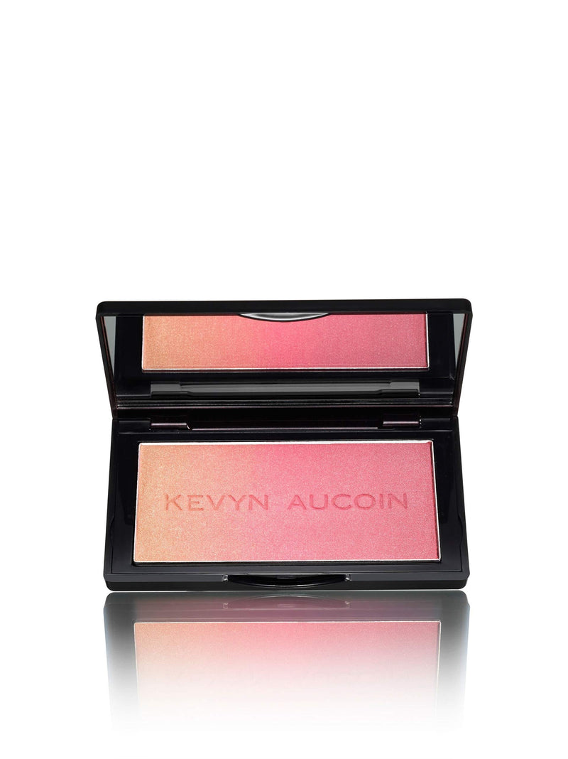 Kevyn Aucoin The Neo-Blush - Gradient Trio Richly-Pigmented, Lightweight Powder Cheek Blush & Highlighter Makeup Palette with Pearl, Satin, and Matte Finishes Rose Cliff - BeesActive Australia