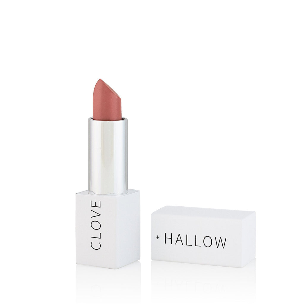 Clove + Hallow Lip Crème Cruelty-Free Vegan Natural Makeup Matte Lipstick, Desert Rose - BeesActive Australia