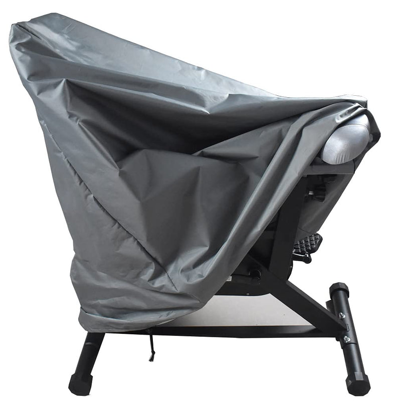 Mini Lustrous Exercise Bike Cover, Indoor Cycling Bike Stationary Cover Fitness Bikes for Home Gym Workout Bike Training Bike Outdoor Cover, Gray - BeesActive Australia