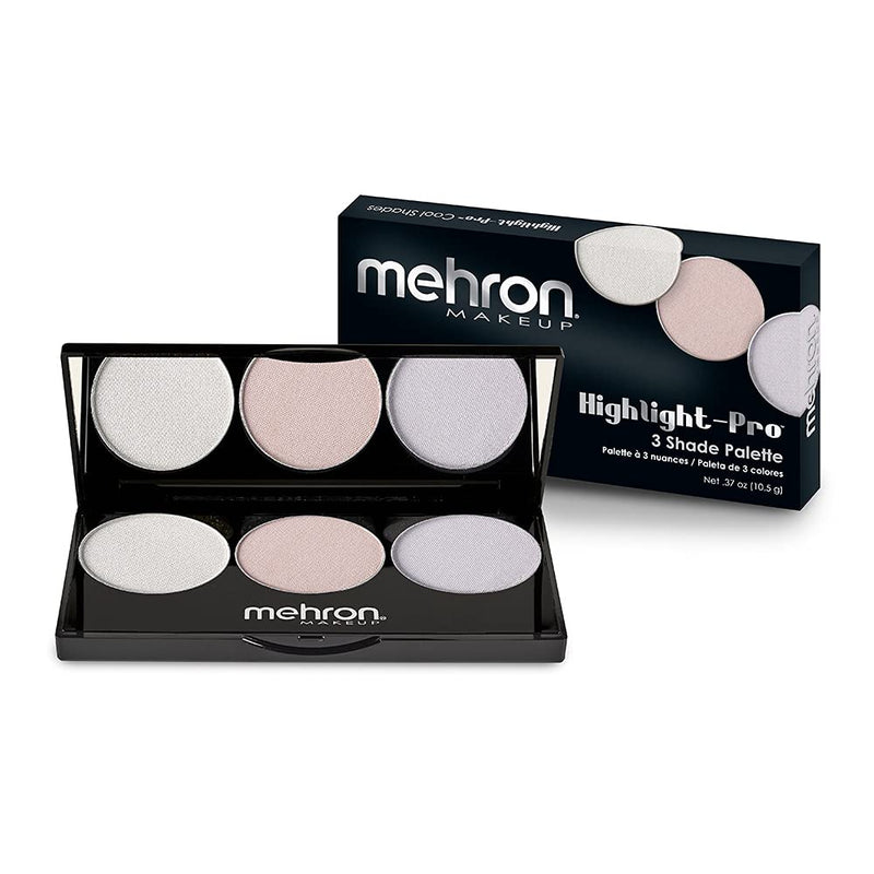 Mehron Makeup Highlight-Pro Palette (Cool) Cool - BeesActive Australia