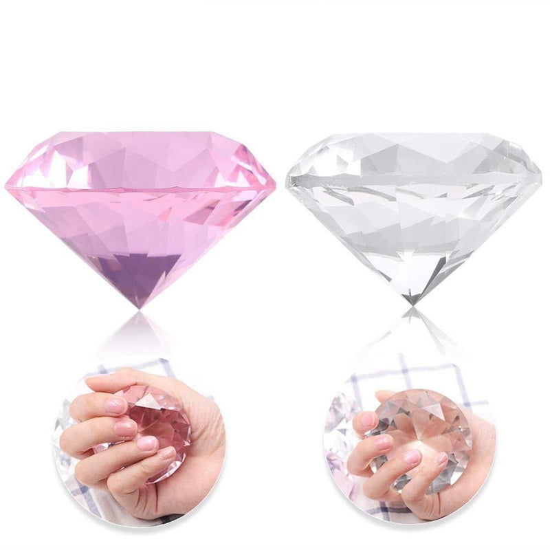 Nail Art Holder Practice Stand for Nail Art Display, Crystal Diamond Hand Model Shoot Ornament Manicure Accessories DIY Nail Art Display Stand Training Practice Display Stand 2pcs - BeesActive Australia