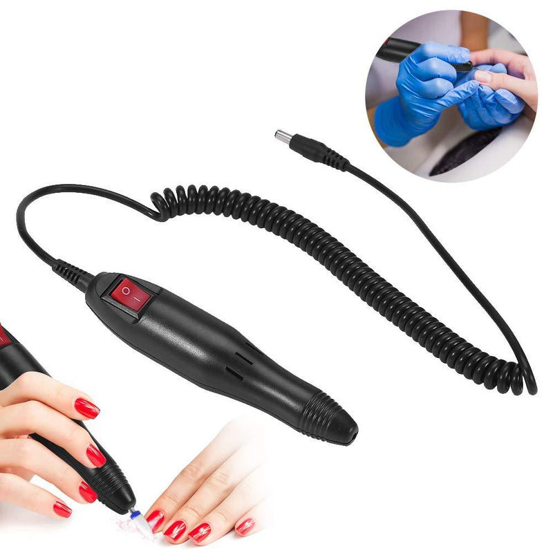 Professional 20000RPM Nail Drill Tool Handle, Manicure Nail Drill Replacement Handle Handpiece for Electric Nail Polishing Machine - BeesActive Australia