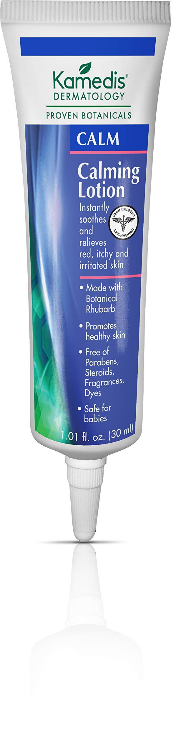 Kamedis Calming Lotion for Sensitive Skin, Soothing Treatment with Proven Botanicals for Relief of Dry, Itchy, & Irritated Skin, Steroid-Free, Safe for Babies, Made in USA. 1.01 Fl Oz - BeesActive Australia