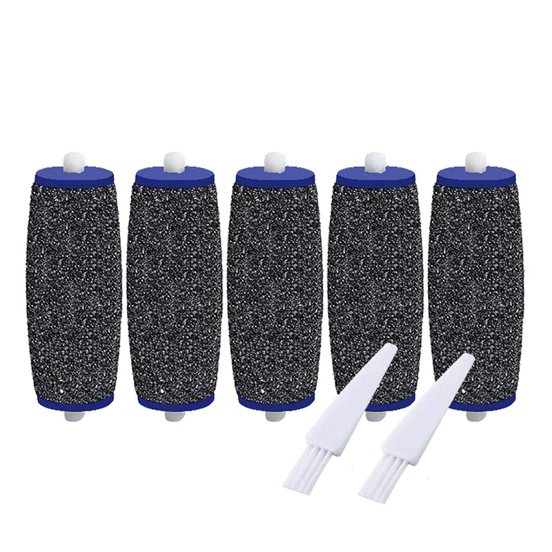 5 Pack Extra Coarse Replacement Rollers For Amope Pedi Refills Electronic Perfect Foot File Pedi Hard Skin Remover Refills Include 2 clean brush - BeesActive Australia