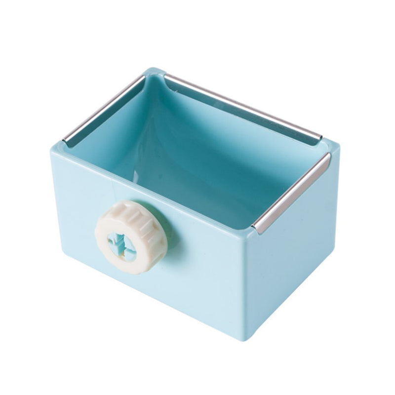 ZOOPOLR Cage Feeder Food & Water Hay Bowl Dish Bin Feeder, Small Animal Supplies for Rabbit Guinea Pig Chinchilla Hamster Ferret Blue - BeesActive Australia
