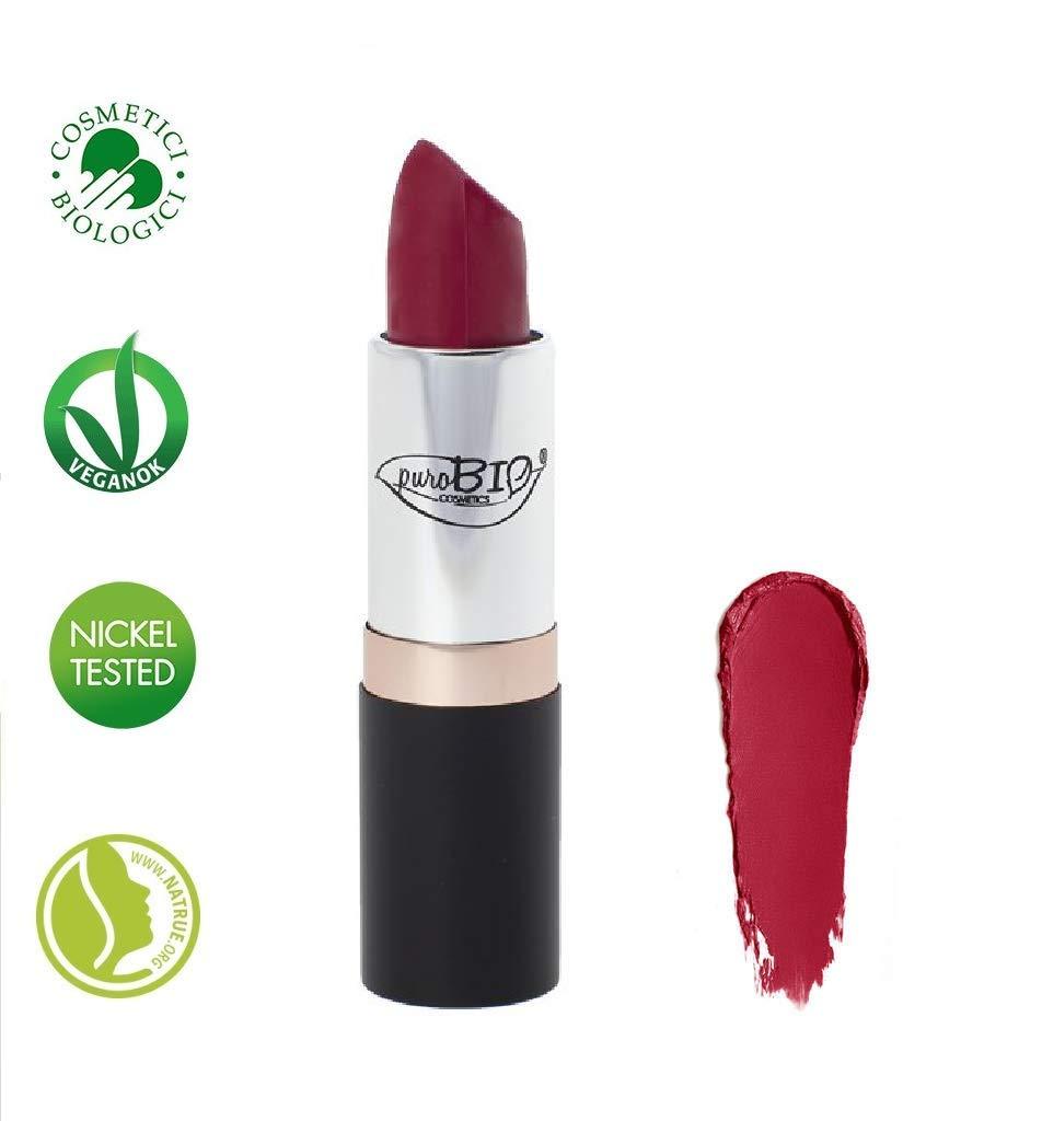 PUROBIO - Organic Lipstick n. 11 Raspberry - Moisturizing, Soft Texture, Rich Color, Sheer Finish - Nickel Tested, Organic Product, Vegan - 3.5 gr - BeesActive Australia