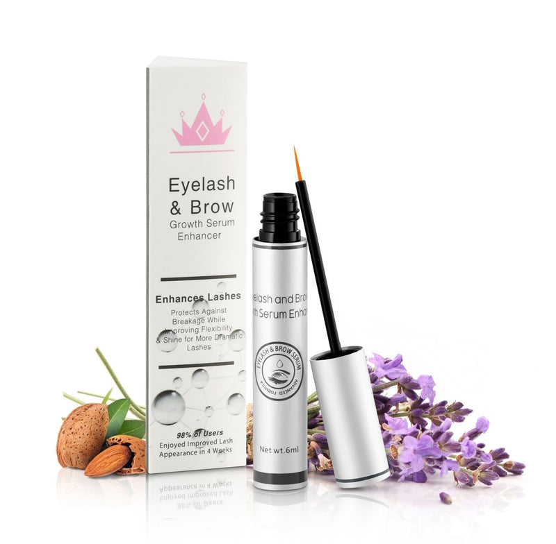 Natural Eyelash & Brow Growth Serum Booster Gives You Longer Natural Thicker Looking Eyelashes & Eyebrows | Conditions Repairs & Stimulates Healthy New Eyelash Growth & Eyebrow Growth - BeesActive Australia