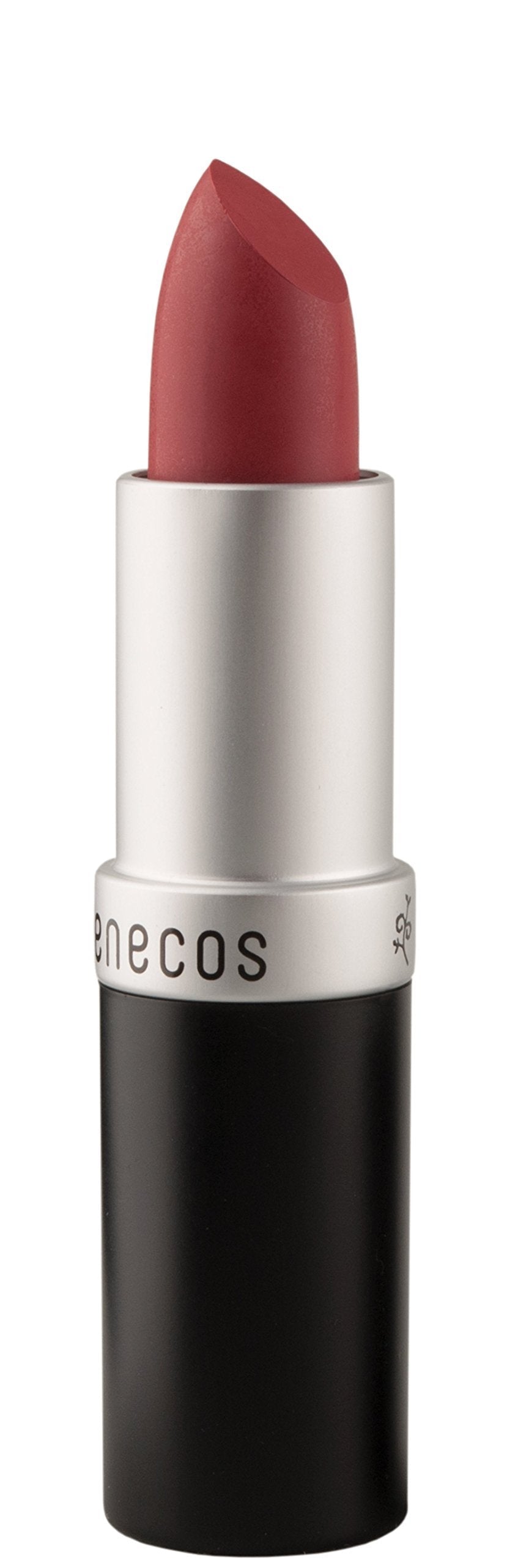Benecos Natural Matte Lipstick in Dark Pink/Red Shade - Long-Lasting Gorgeous Color, Soft and Smooth Moisturized Lips, Organic, Vegan (WOW!) - BeesActive Australia