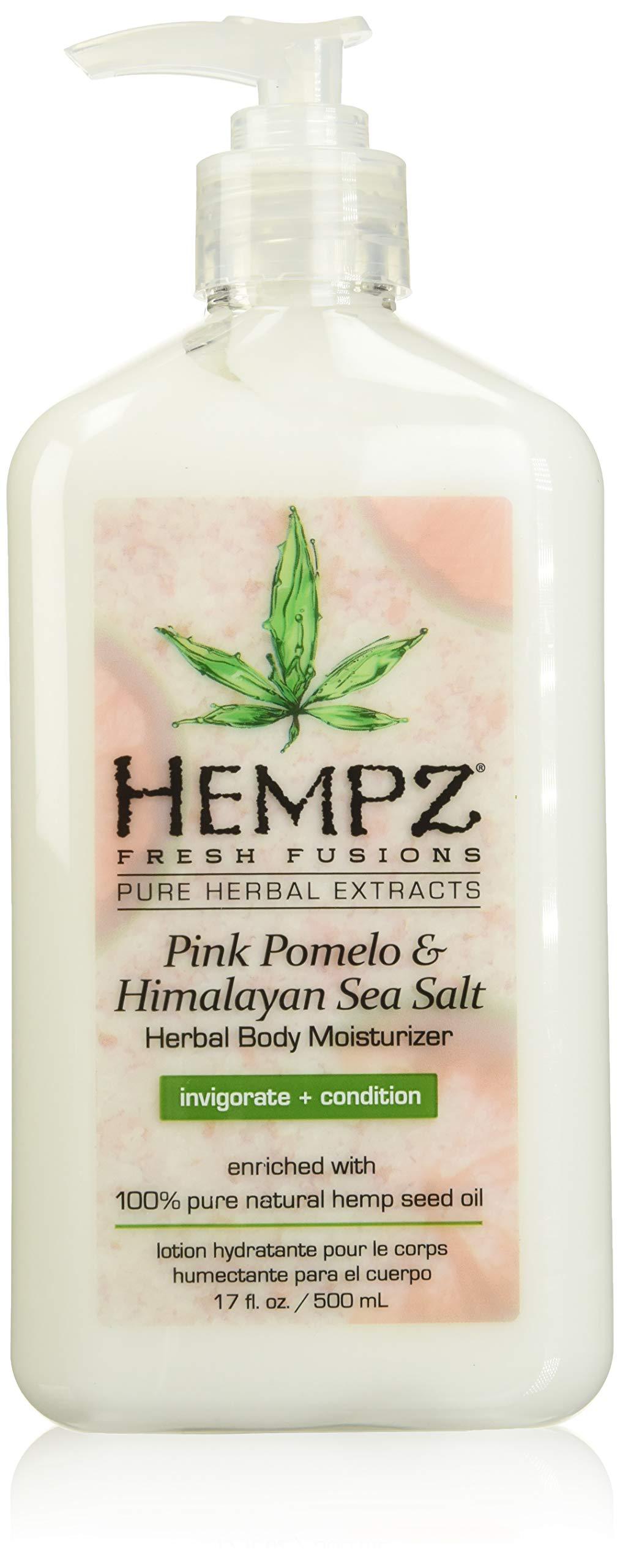 Hempz Pink Pomelo & Himalayan Sea Salt Herbal Body Moisturizer 17 oz. 17 Fl Oz (Pack of 1) - BeesActive Australia