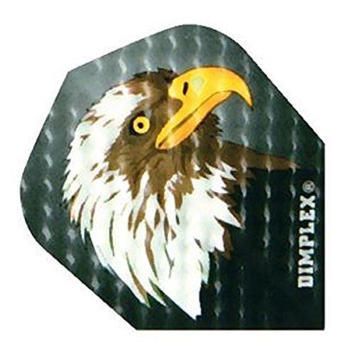 [AUSTRALIA] - US Darts Harrows - 3 Sets (9 Flights) Dimplex Bald Eagle, American Eagle Standard Double Thick Dimpled Flights … 