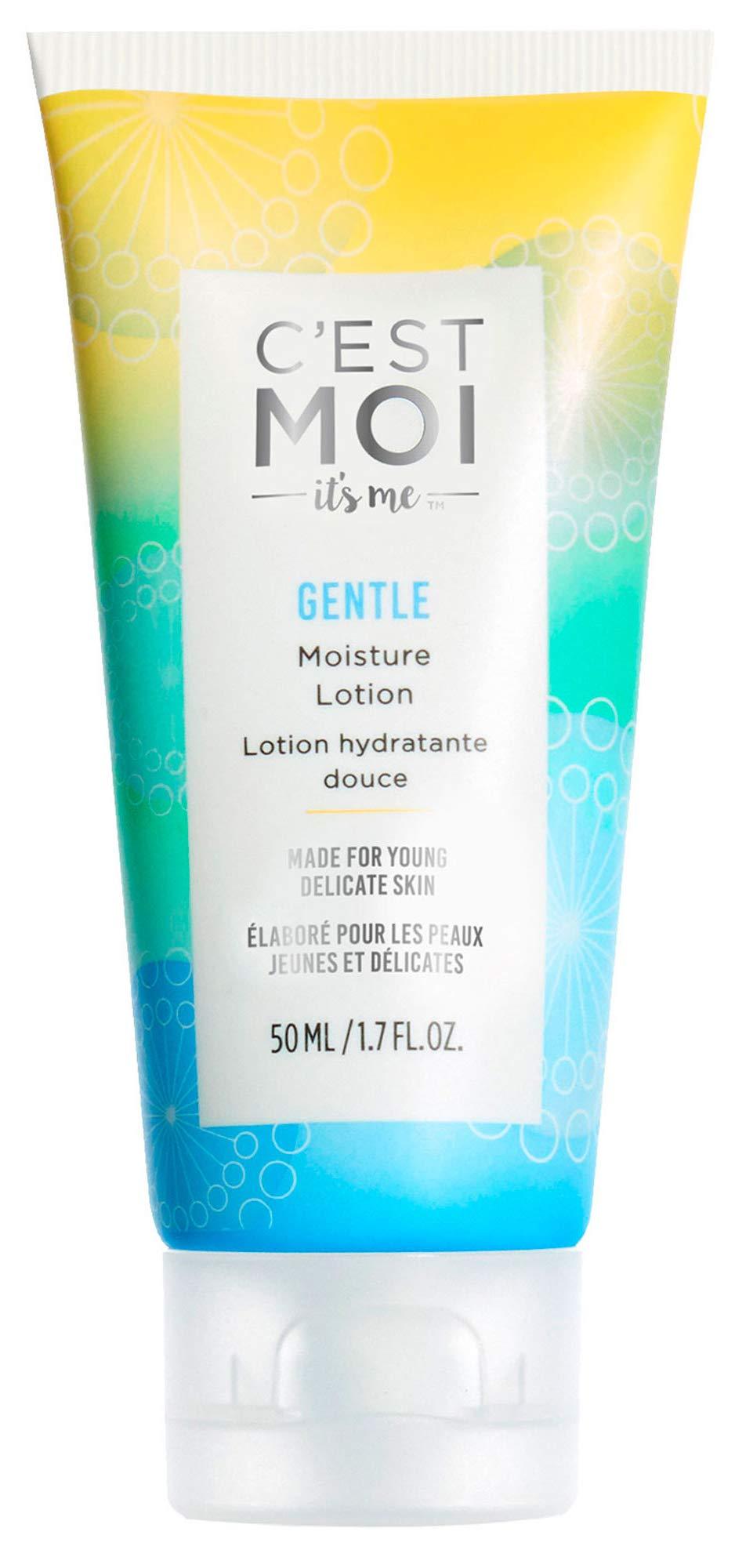 C'est Moi Gentle Moisture Lotion | Fragrance-Free Lotion made with Almond Oil, Shea Butter and Organic Extracts, For Face, Neck, & Chest, Soothing, Moisturizer, Hydrating, 1.7 fl oz. - BeesActive Australia